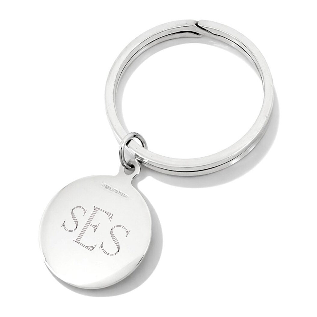 Cunill Sterling Silver Old English Key Ring — additional view