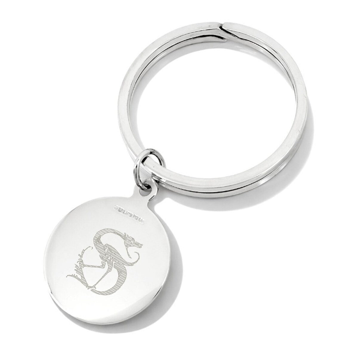 Cunill Sterling Silver Old English Key Ring — additional view
