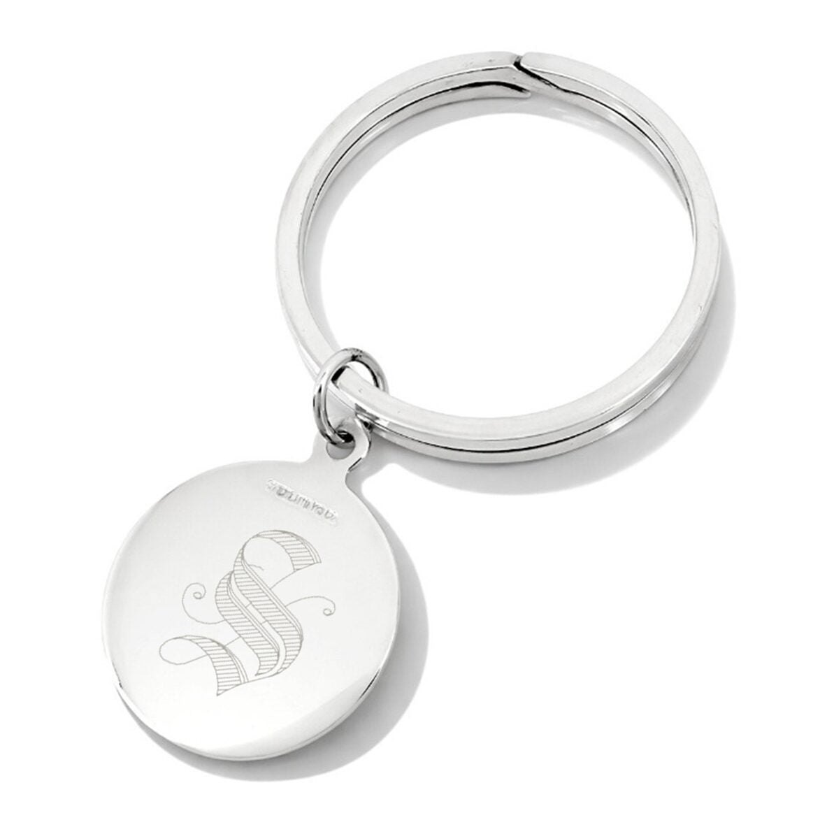 Cunill Sterling Silver Old English Key Ring — additional view