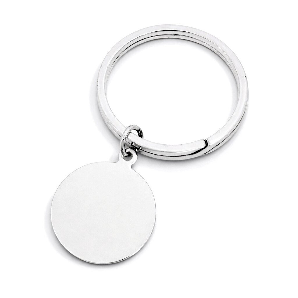 Cunill Sterling Silver Old English Key Ring — additional view