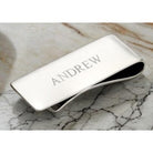 Cunill Sterling Silver Plain Money Clip — additional view