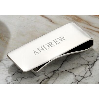 Cunill Sterling Silver Plain Money Clip — additional view