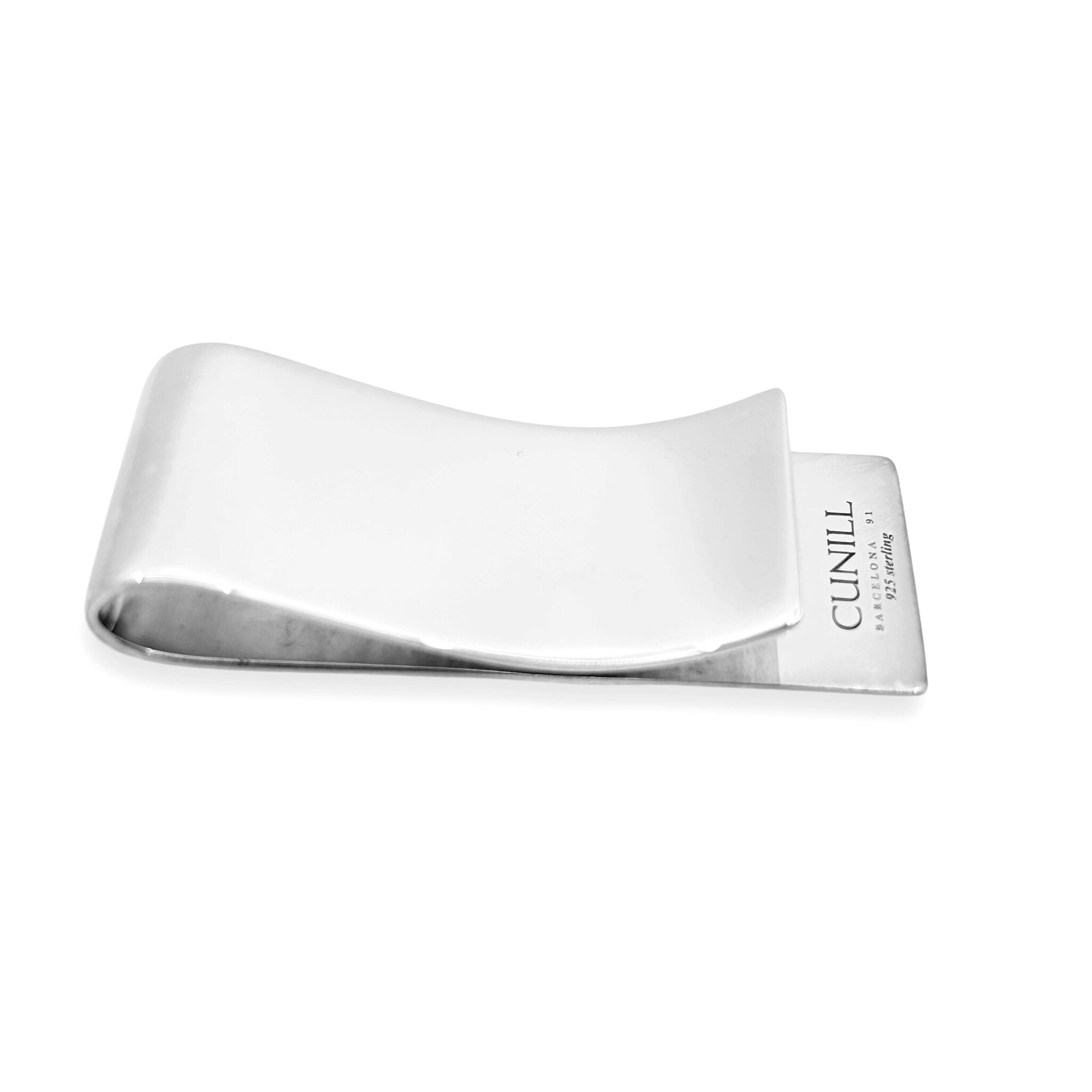 Cunill Sterling Silver Plain Money Clip — additional view