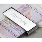 Cunill Sterling Silver Plain Money Clip — additional view