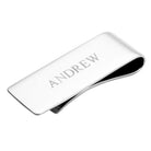 Cunill Sterling Silver Plain Money Clip — additional view