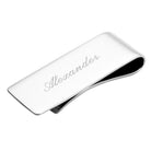 Cunill Sterling Silver Plain Money Clip — additional view