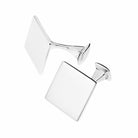Cunill Sterling Silver Square Cuff Links — additional view