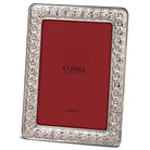 Cunill 'Sunflowers' 4x6 Non-Tarnish Sterling Silver Picture Frame, sterling silver picture frame, on a white background