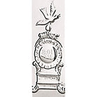 Cunill Teddy & Stork Sterling Silver 4x6 Birth Record Picture Frame — additional view