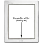 Cunill Tiffany Bead Non-Tarnish Sterling Silver 5x7 Picture Frame — additional view