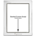Cunill Tiffany Bead Non-Tarnish Sterling Silver 5x7 Picture Frame — additional view