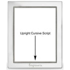 Cunill Tiffany Bead Non-Tarnish Sterling Silver 5x7 Picture Frame — additional view