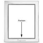 Cunill Tiffany Bead Non-Tarnish Sterling Silver 5x7 Picture Frame — additional view
