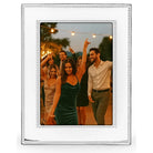 Cunill Tiffany Double Bead Non-Tarnish Sterling Silver 4x6 Picture Frame — additional view
