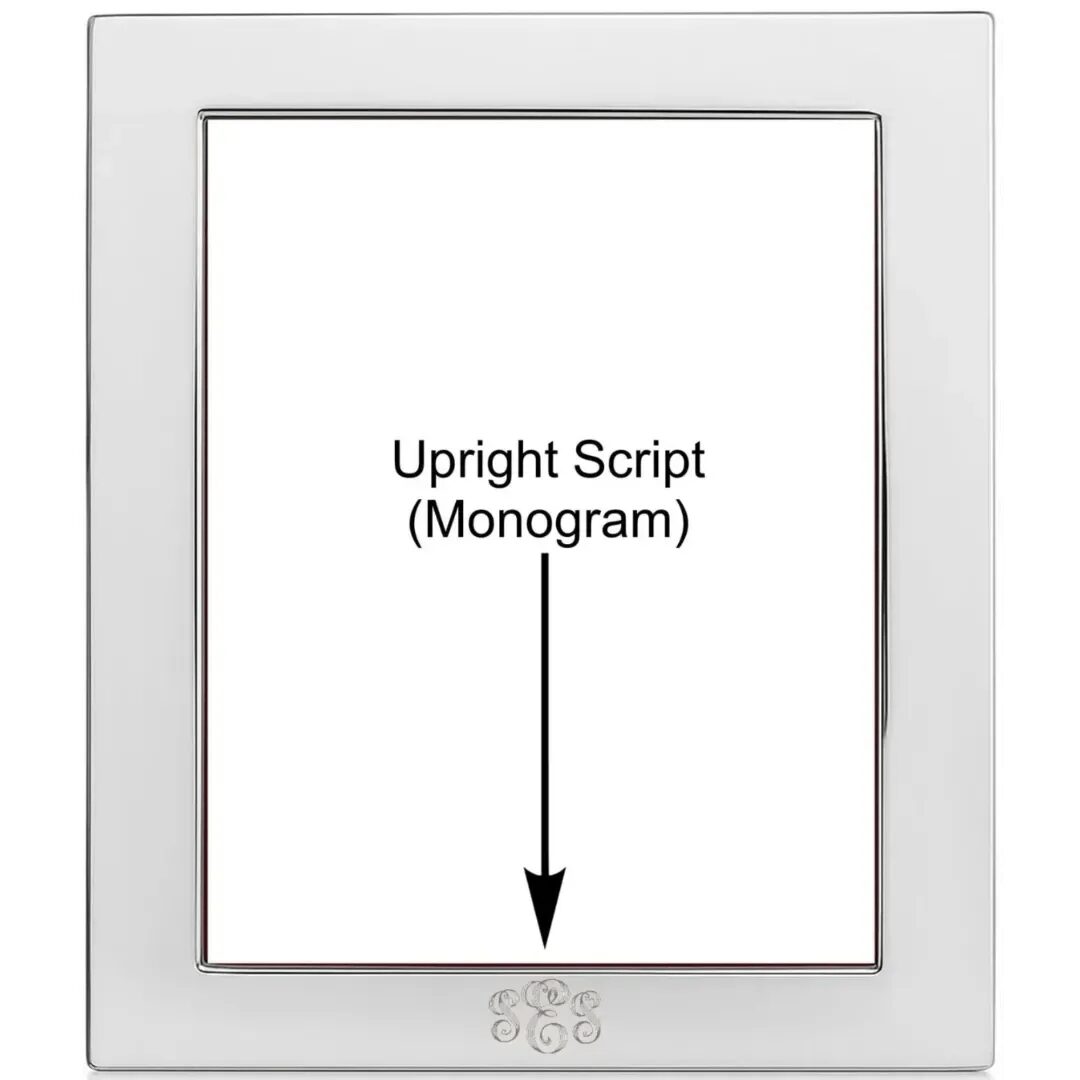 Cunill Tiffany Plain Non-Tarnish Sterling Silver 8x10 Picture Frame — additional view