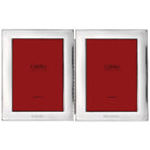 Cunill Tiffany Plain Non-Tarnish Sterling Silver Double 5x7 Folding Frame — additional view