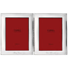 Cunill Tiffany Plain Non-Tarnish Sterling Silver Double 5x7 Folding Frame — additional view
