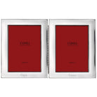 Cunill Tiffany Plain Non-Tarnish Sterling Silver Double 5x7 Folding Frame — additional view