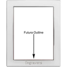 Cunill Tiffany Plain Sterling Silver Overlay 5x7 Picture Frame — additional view