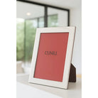 Cunill Tiffany Plain Sterling Silver Overlay 5x7 Picture Frame — additional view