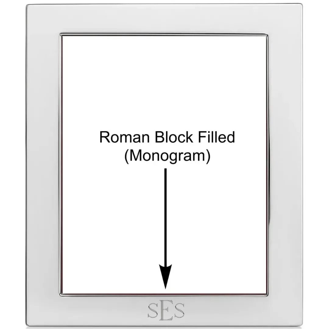 Cunill Tiffany Plain Sterling Silver Overlay 8x10 Picture Frame — additional view