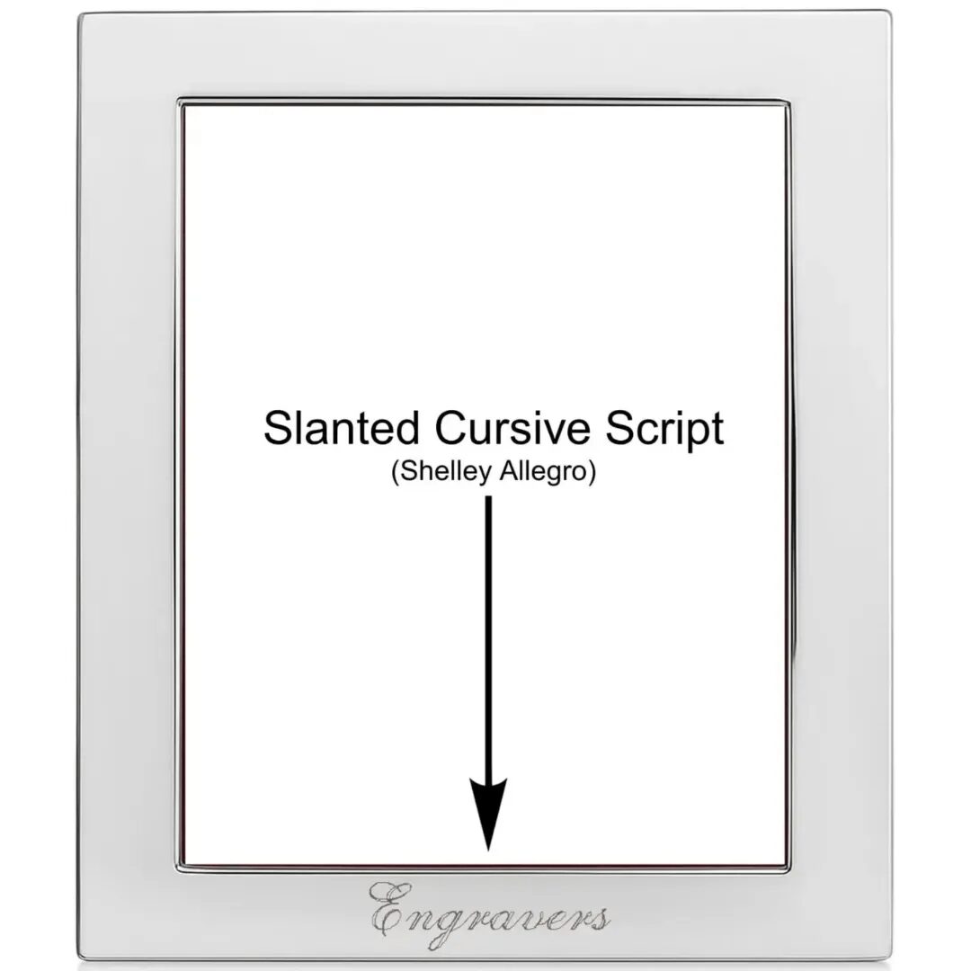 Cunill Tiffany Plain Sterling Silver Overlay 8x10 Picture Frame — additional view