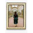 Cunill 'Twist' 5x7 Gold Plated Picture Frame — additional view