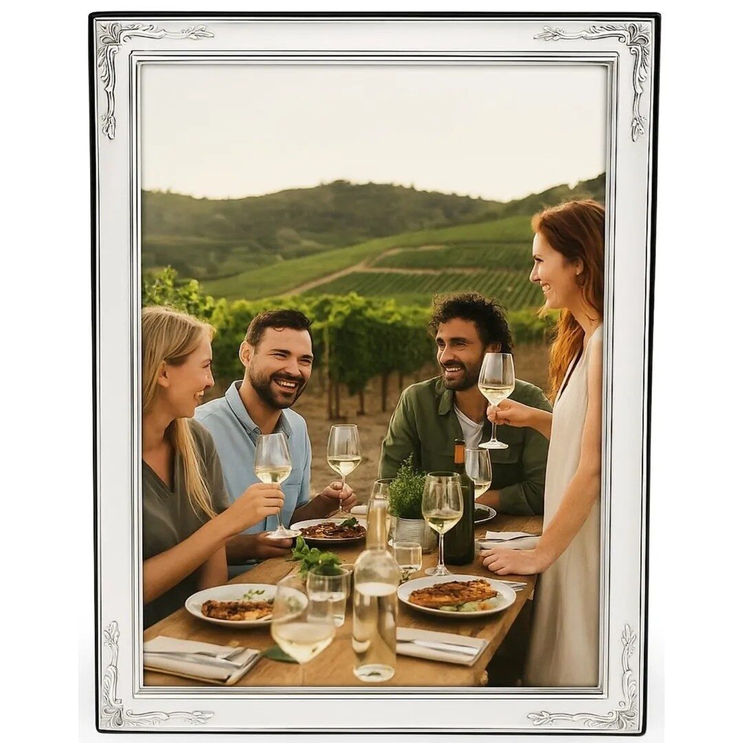 Cunill 'Vineyard' 8x10 Non-Tarnish Sterling Silver Picture Frame — additional view