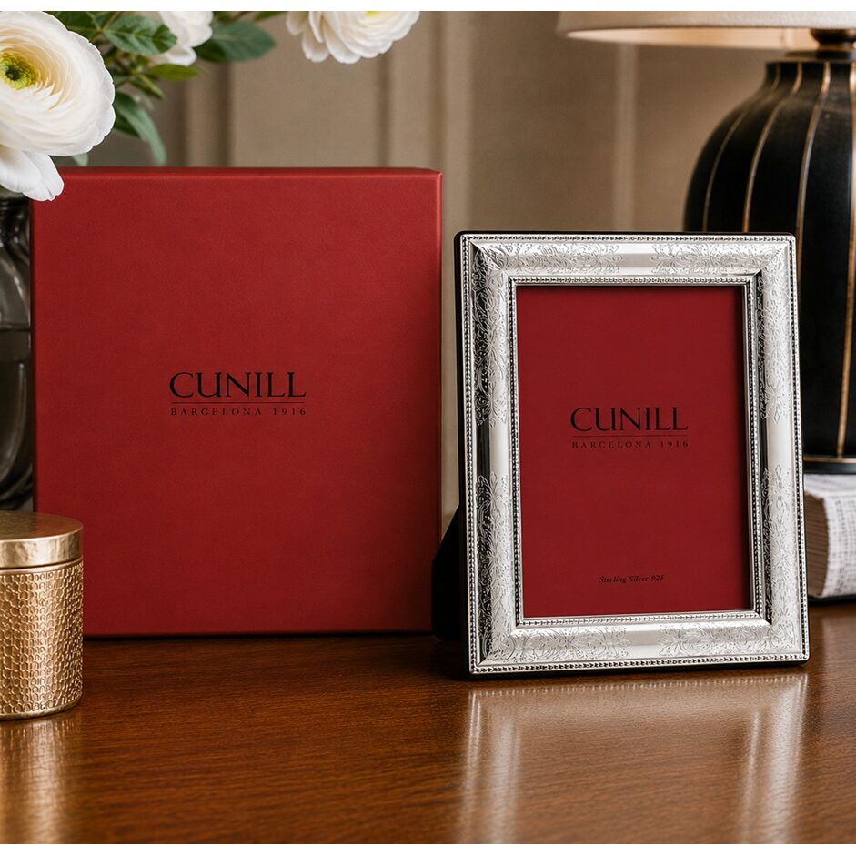 Cunill Vintage Non-Tarnish Sterling Silver 5x7 Picture Frame — additional view