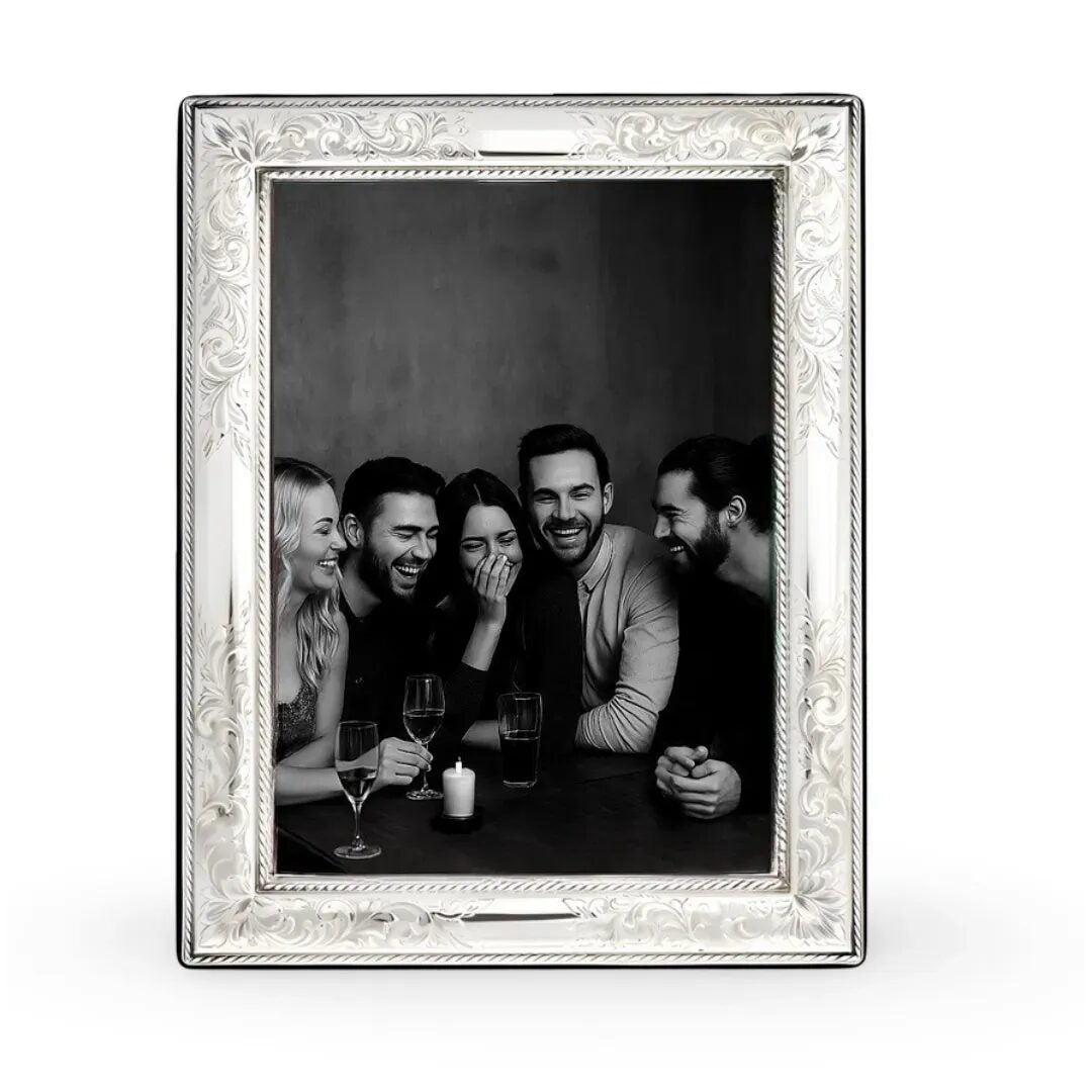 Cunill Vintage Non-Tarnish Sterling Silver 5x7 Picture Frame — additional view