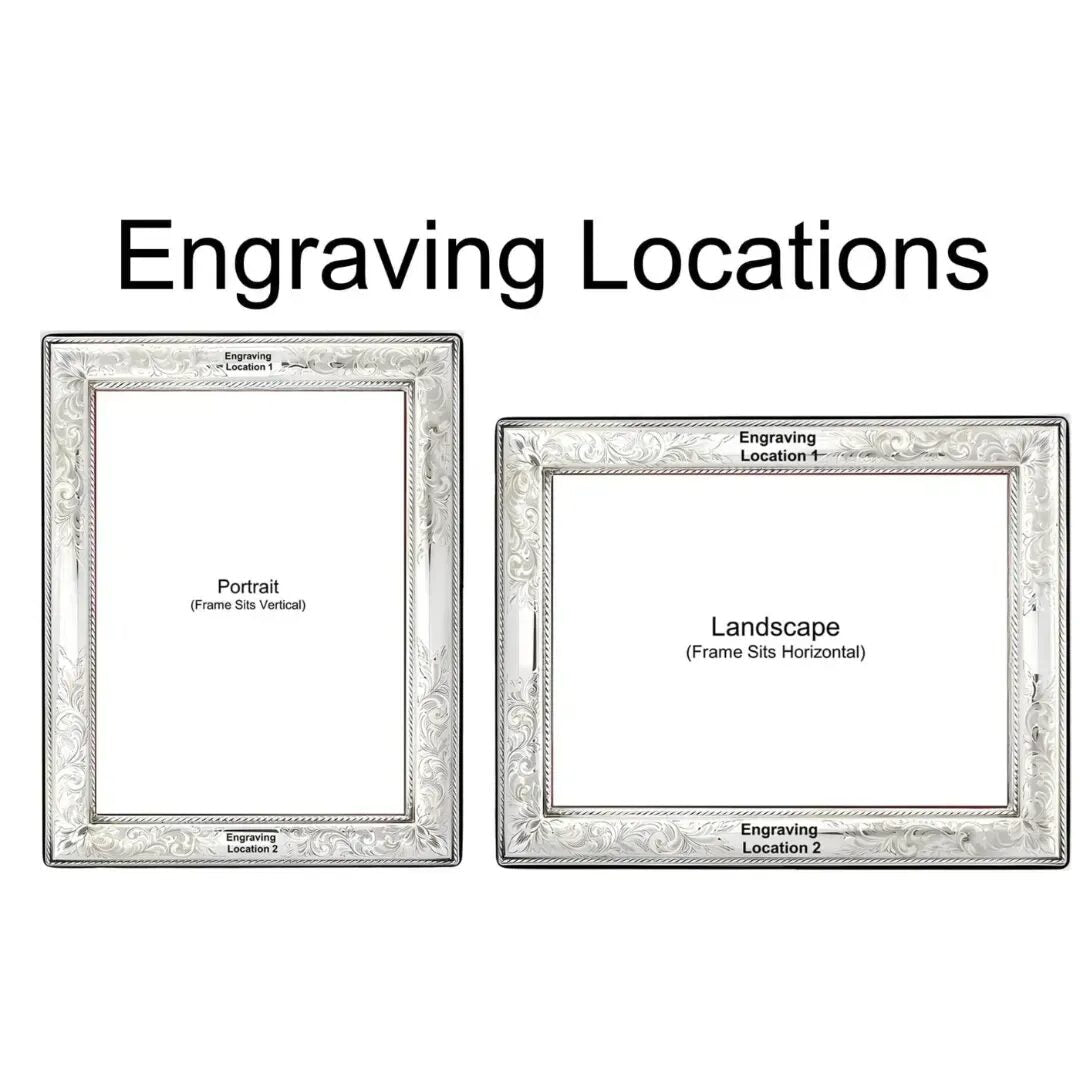 Cunill Vintage Non-Tarnish Sterling Silver 8x10 Picture Frame — additional view