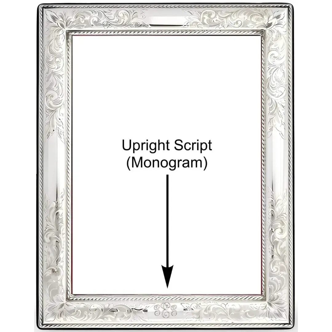 Cunill Vintage Non-Tarnish Sterling Silver 8x10 Picture Frame — additional view
