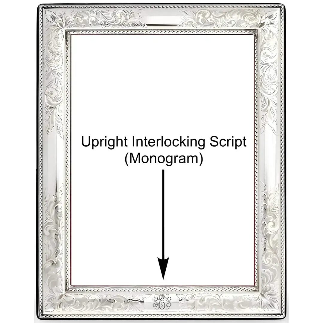 Cunill Vintage Non-Tarnish Sterling Silver 8x10 Picture Frame — additional view