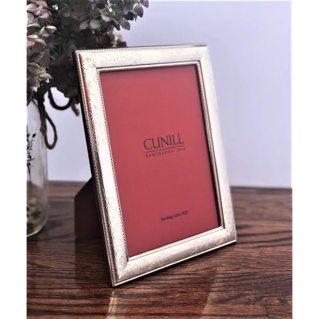 Cunill Vintage Non-Tarnish Sterling Silver 8x10 Picture Frame — additional view