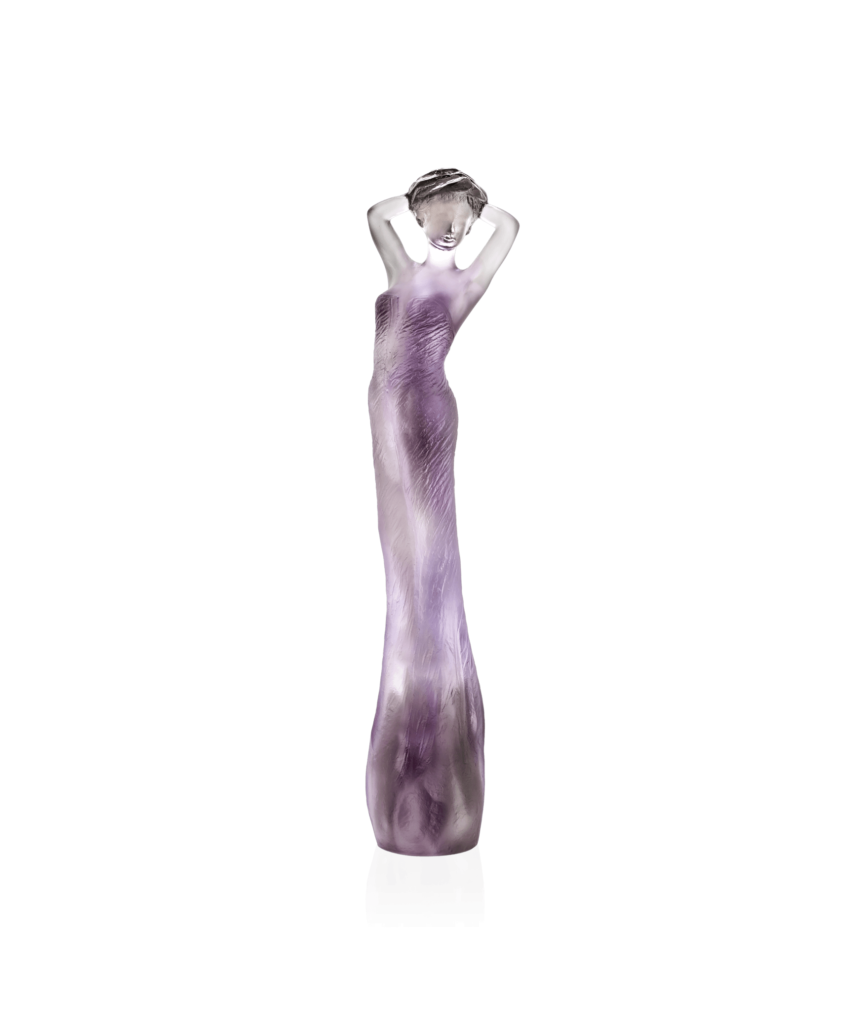 Daum Adèle Grey and Purple By Jean-Philippe Richard 375ex Sculpture