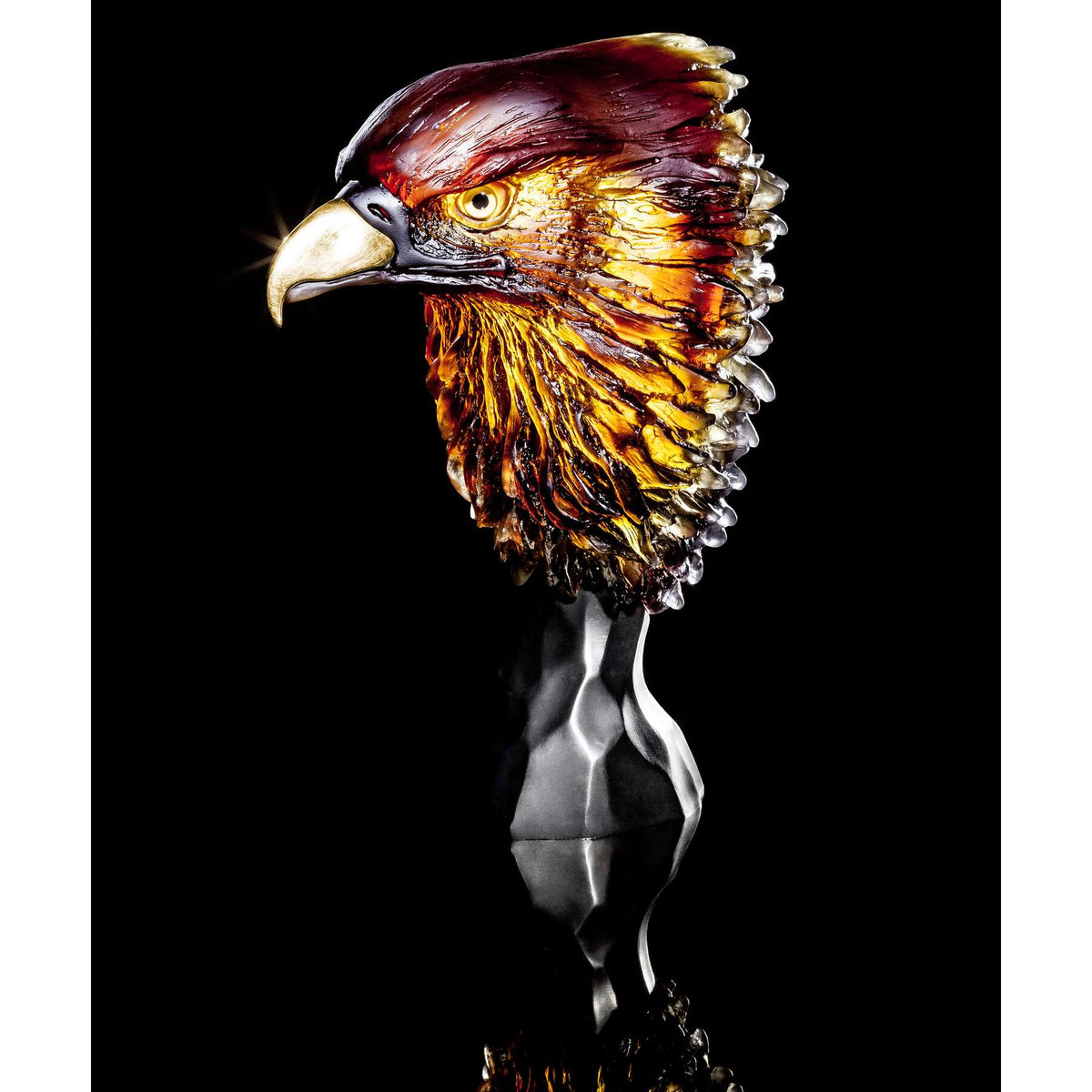 Daum Aigle Royal By Madeleine Van Der Knoop 375ex Sculpture, alternate view