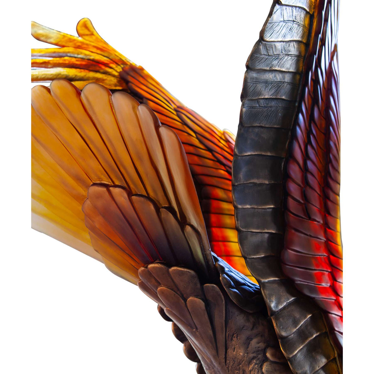 Daum Aigle Royal Prestige By Madeleine Van Der Knoop 8ex Sculpture, alternate view