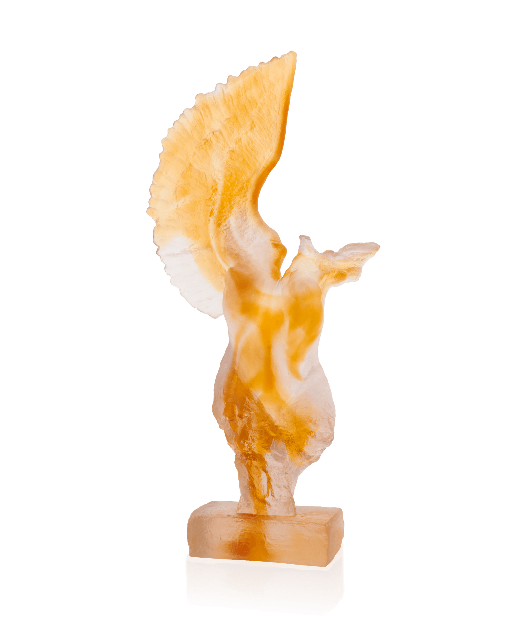 Daum Alcyone By Dominique Vial 99ex Sculpture