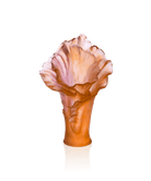 Daum Arum Large Vase — Amber pink