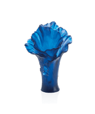 Daum Arum Large Vase — Midnight Blue