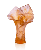 Daum Arum Magnum Vase — Amber pink