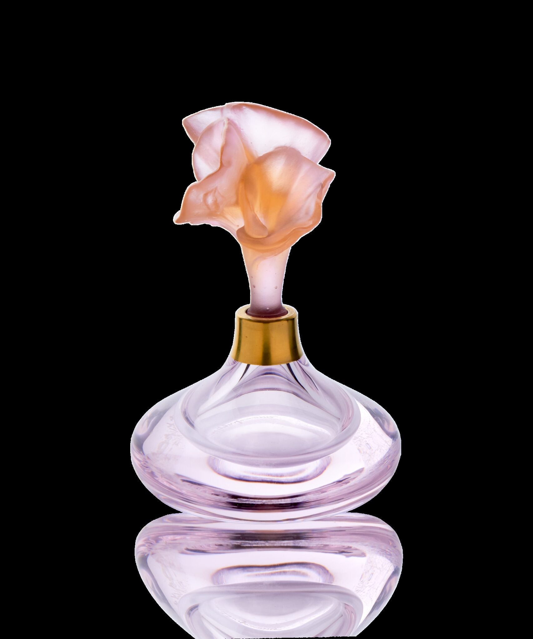 Daum Arum Perfume Bottle — Amber pink
