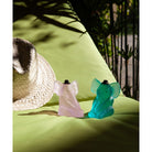 Daum Baby Elephant Sculpture – Pink, alternate view