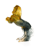 Daum Balthazar Grey By Jean Louis Sauvat 275ex Sculpture — Amber