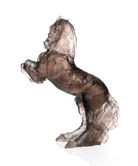 Daum Balthazar Grey By Jean Louis Sauvat 275ex Sculpture — pink