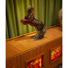 Daum Balthazar Grey By Jean Louis Sauvat 275ex Sculpture – Pink, alternate view