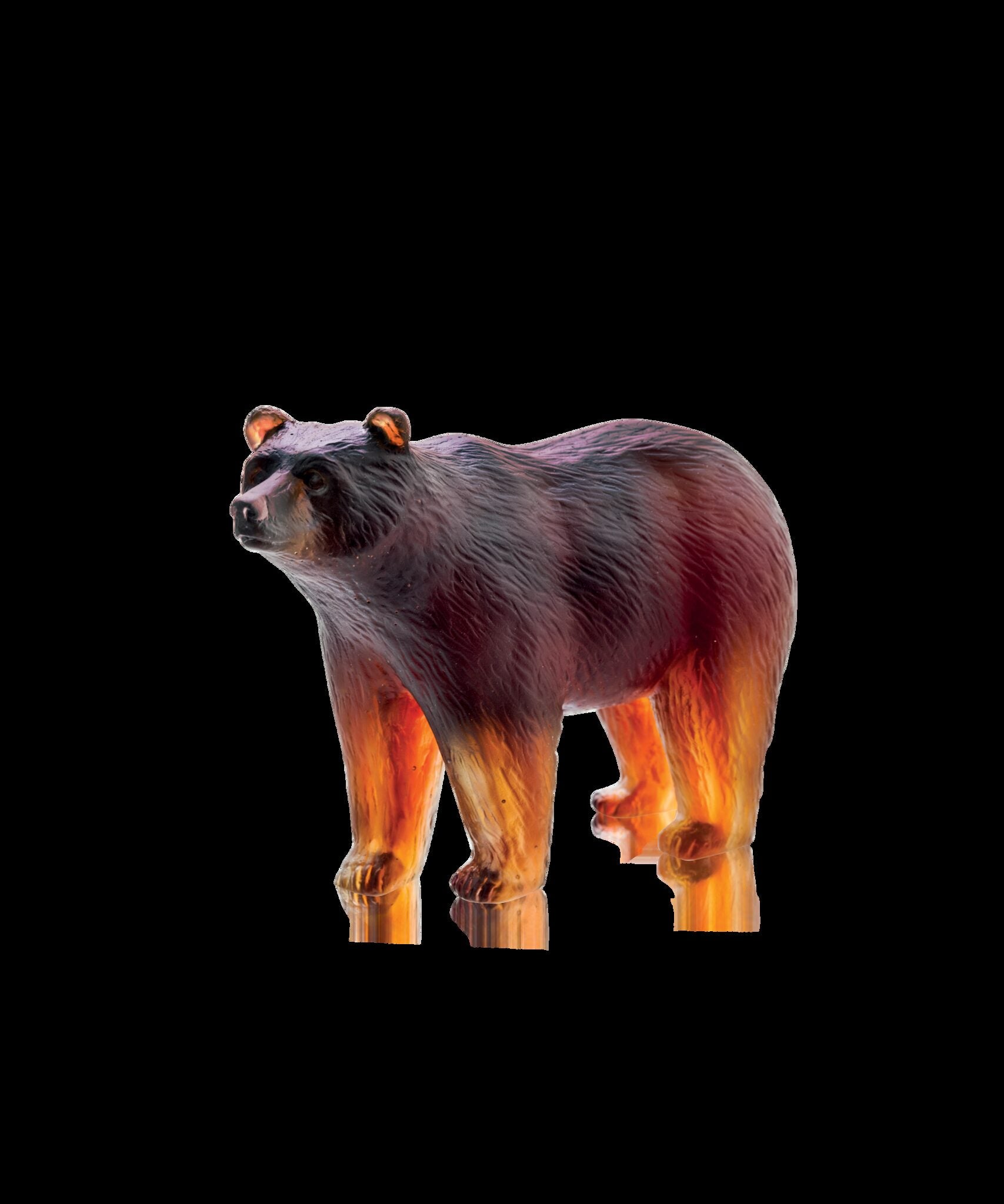 Daum Bear Sculpture