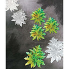 Daum Bornéo Large Wall Leaf By Emilio Robba Wall Sculpture – Green, alternate view