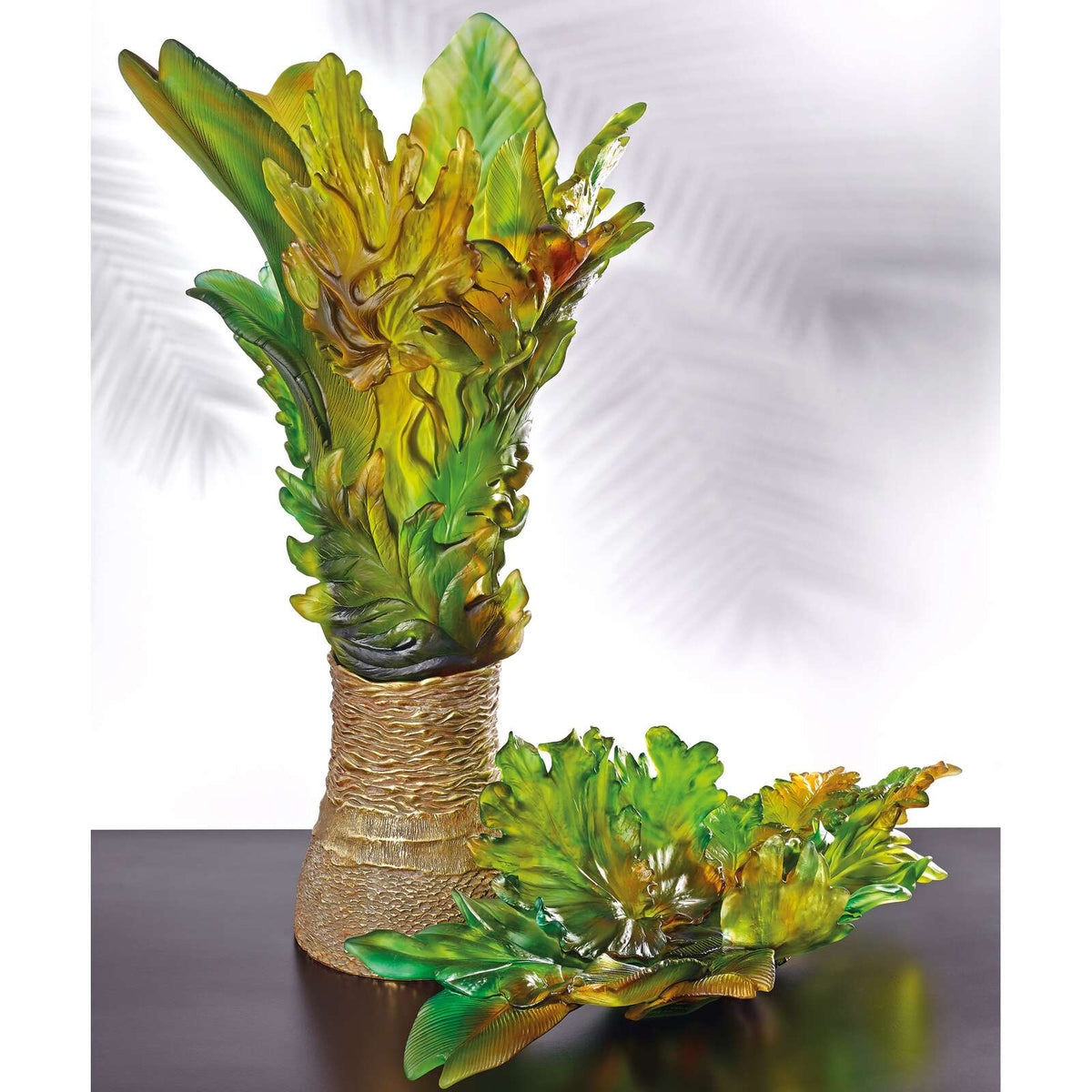 Daum Bornéo Magnum Centerpiece By Emilio Robba 225ex Sculpture, lifestyle view