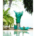 Daum Bornéo Prestige Vase By Emilio Robba 99ex – Tropical, alternate view